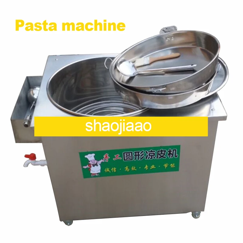 Handmade Liangpi machine 120 sheets / H production yield circle-shape cold instant noodle machine maker 220v 5000w 1pc