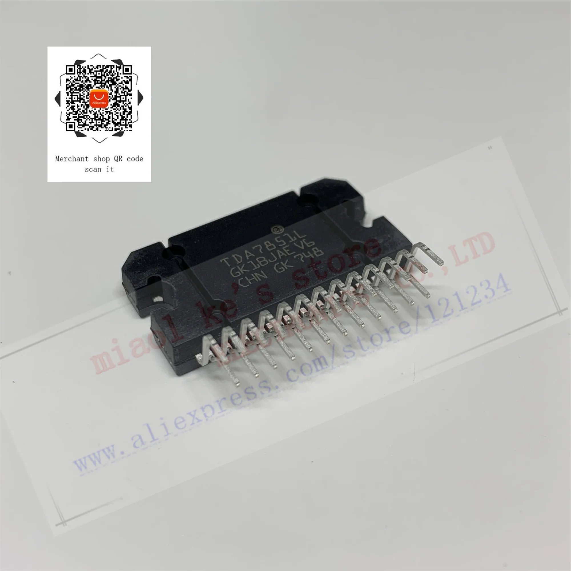 (1pcs)100%New original Car amplifier module; TDA7851l TDA7851L TDA 7851L TDA7851 L ZIP-25 - IC AMP QUAD BRIDGE FLEXIWATT25