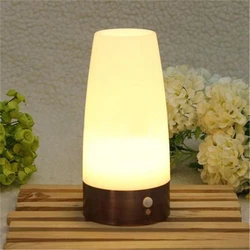 Wireless led Night light with Motion Sensor led Retro Bedroom decorative luces Battery Powered Baby night lamp LED luces tocador