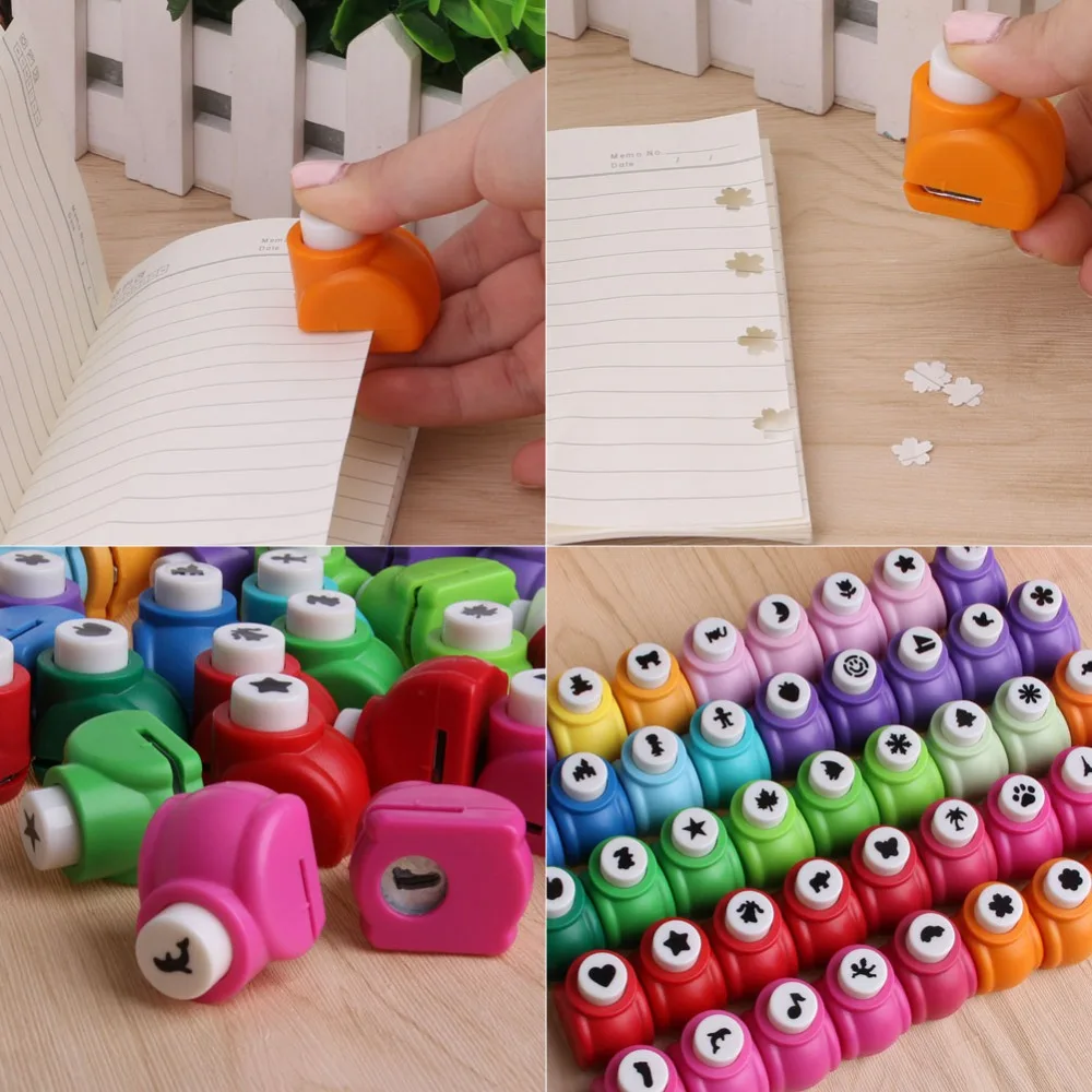 21-40  LOVELY New Printing Paper Hand Shaper Scrapbook Tags Cards Craft DIY Punch Cutter Tool