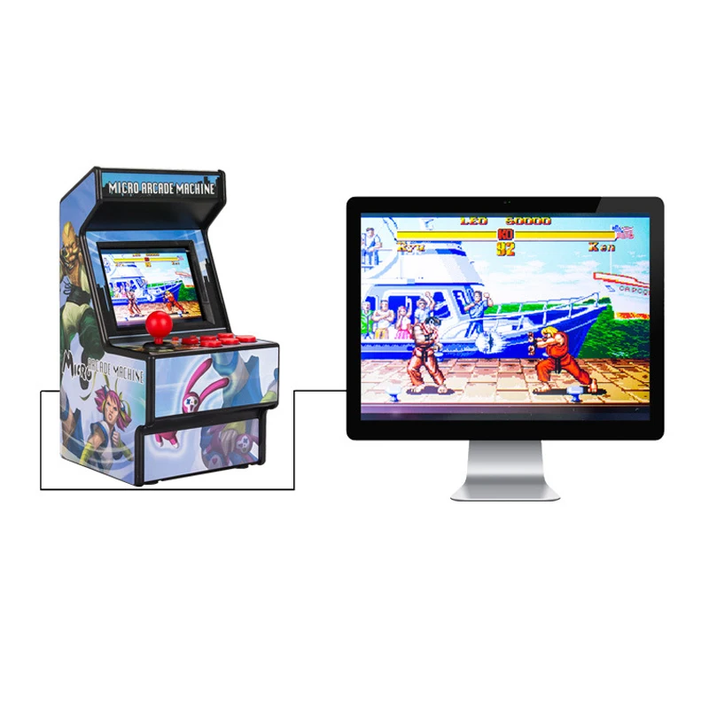 Retro Mini อาเขตเกมคอนโซลเกมมือถือ2.8 "16บิตเกม Player Built-In 156เกมคลาสสิคสำหรับเด็กของขวัญของเล่น