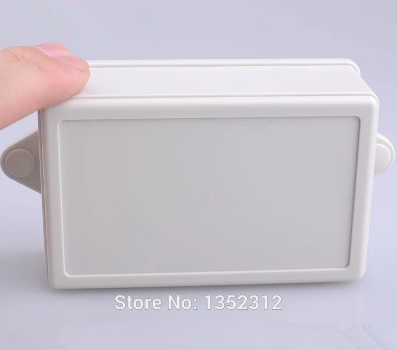 

8 pcs/lot 105*65*40mm wall mount junction box for electrical pcb electronic box desktop enclosure waterproof DIY project case