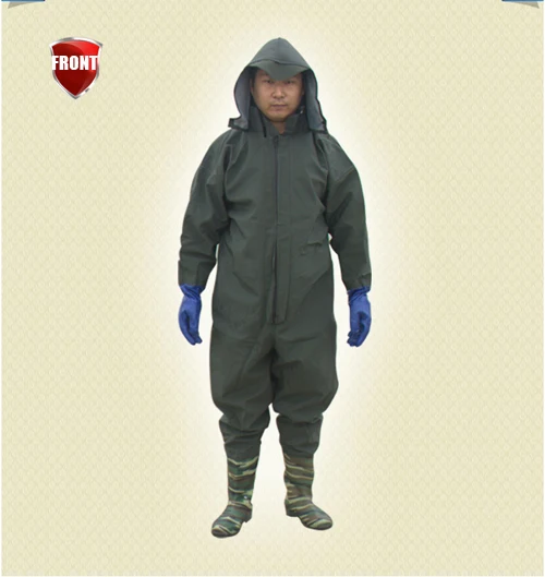 Man Women Waterproof Suits Fishing Wader Breathable Wading Boots Clothes Full Length Chest Waders with Gloves Waterproof