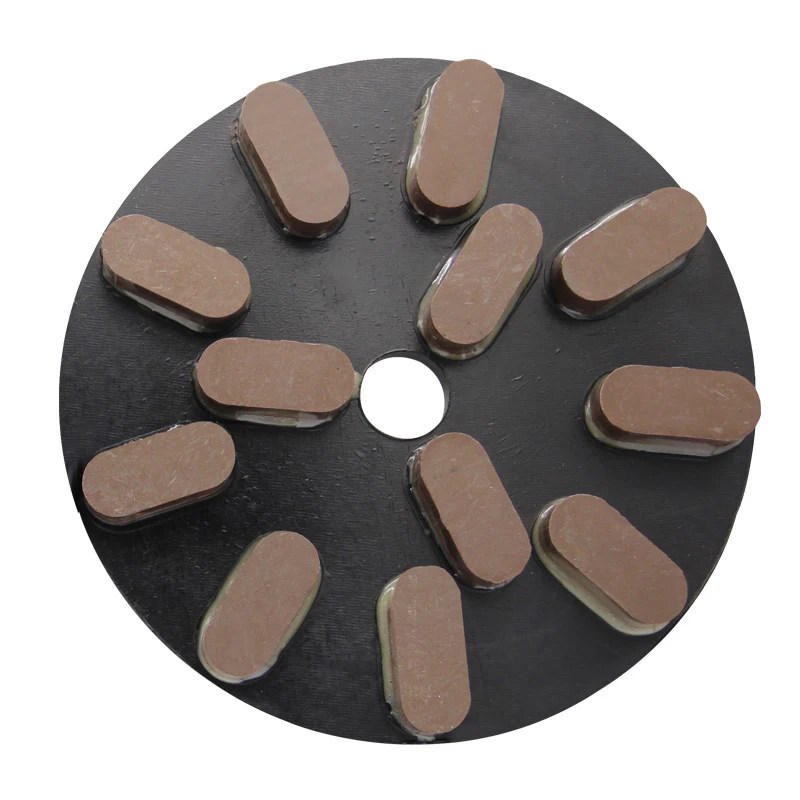 8 Inch 200mm Diamond Resin Grinding Disc For Granite   Auto Polishing Machine