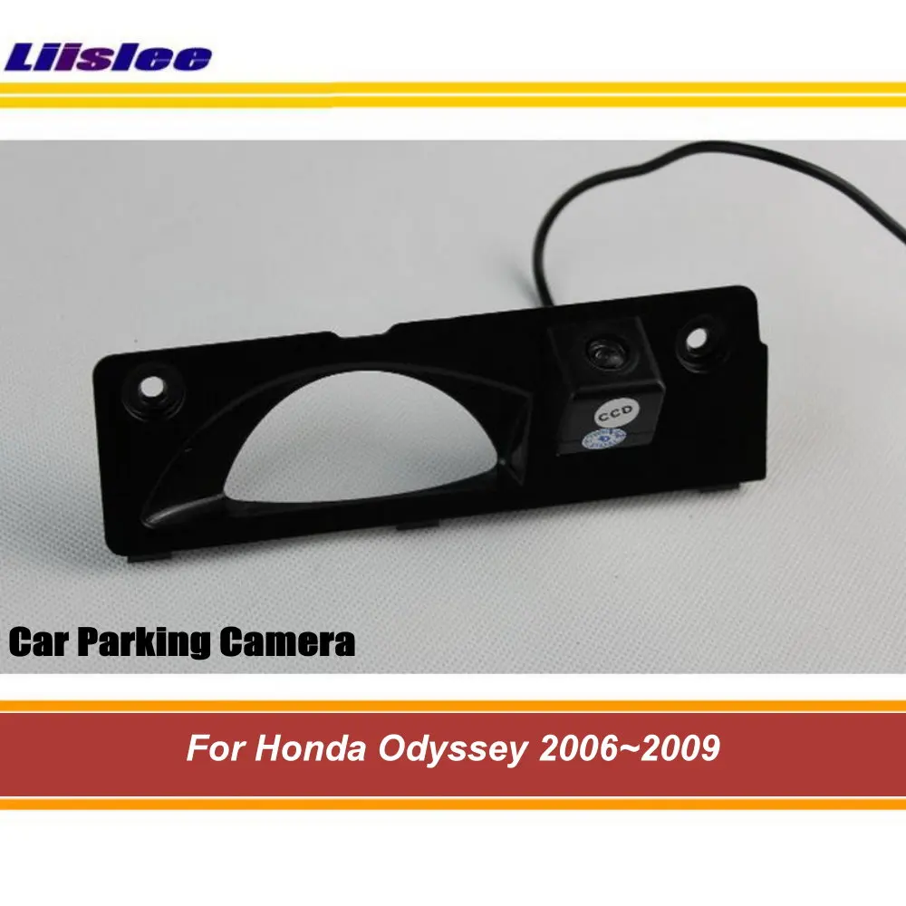 

For Honda Odyssey 2006-2009 Car Back Door Trunk Handle Parking Rear Camera Integrated AUTO HD CCD CAM