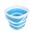 Silicone Bucket for Fishing Promotion Folding Bucket Car Wash Outdoor Fishing Supplies Square 10L Bathroom Kitchen Camp Bucket