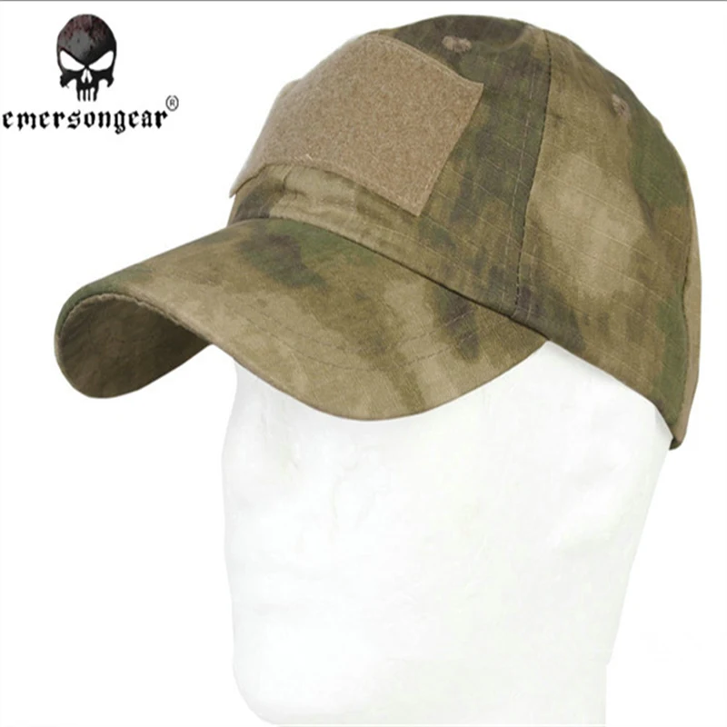 EMERSON tactical Baseball Cap  Cap Anti-scrape Grid Fabric camouflage atfg EM8708 Hunting Caps