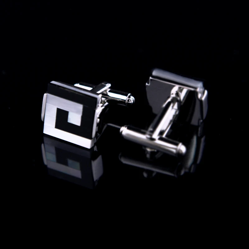 KFLK Jewelry shirt cufflink for mens Brand Shell cuff link Wholesale Button Male High Quality Luxury Wedding Groom guests