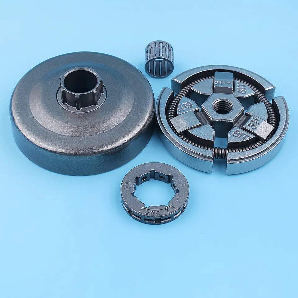 Atunee Kit de bomba de aceite de rueda dentada de tambor de embrague de 3/8-7T para Husqvarna 50 51 55 262XP 261 262 254 motosierra reemplazar 503088702 503498103 503493201 Atunee Kit de bomba de aceite de rueda dentada de tambor de embrague de 3/8-7T para Husqvarna 50 51 55 262XP 261 262 254 motosierra reemplazar 503088702 503498103 503493201