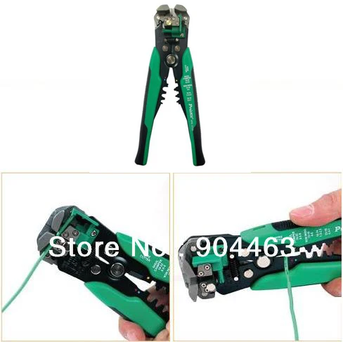 Proskit Wire Stripper & Crimper Cutter (0.2~6.0mm)Original Automatic Prokit\'s 8PK-371D