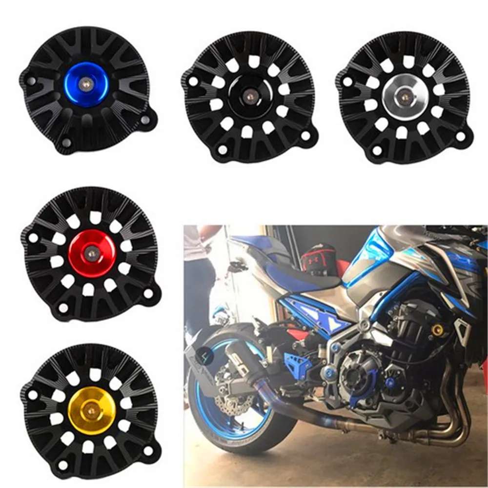 

Motorcycle Right Engine Saver Stator Case Guard Cover Slider Protector For kawasaki Z900 Z 900 2017 Aluminum CNC parts