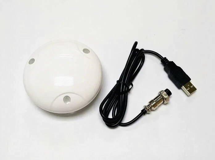 high quality industrial navigat USB GPS receiver GPS GLONASS GALILEO QZSS module antenna, GNSS CHIP 0183NMEA Built in FLASH