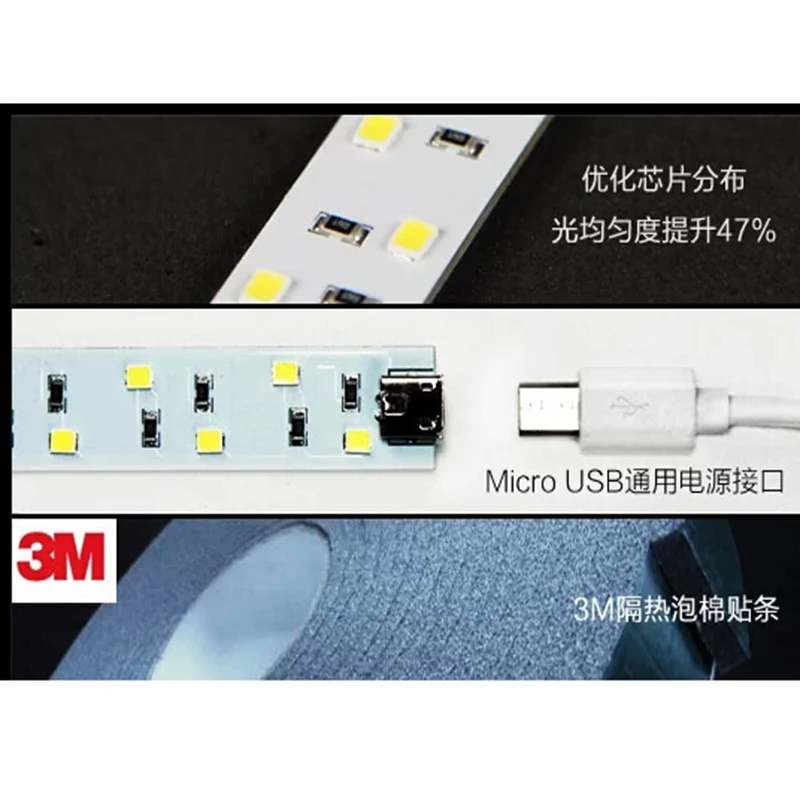 Mini Folding Studio    portable photography studio Mini foldable softbox with USB LED light  Desktop black white backgound soft