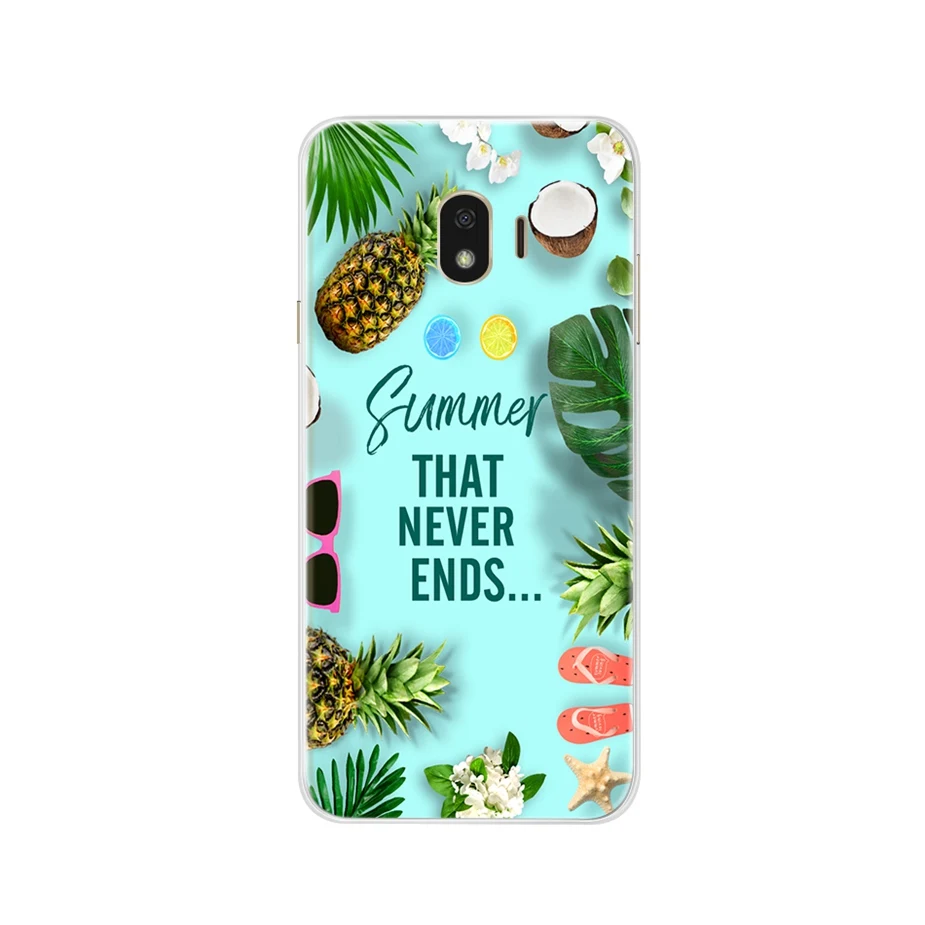 Piękny wzorzyste etui do Samsung Galaxy J4 2018 J400 SM-J400F przypadkach miękkiego silikonu TPU tylna pokrywa dla Samsung J4 2018 funda Capa — zdjęcie 5