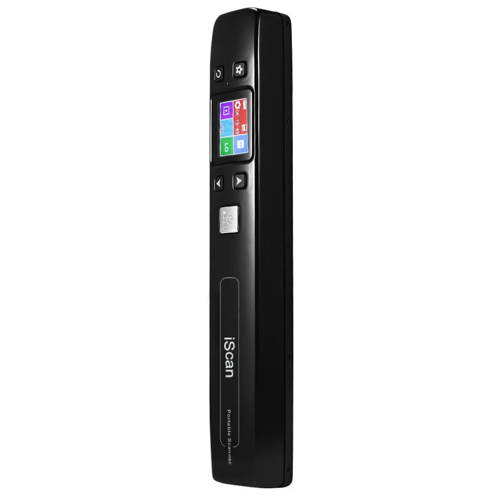 Original iScan Wireless WiFi Portable Digital Scanner 1050DPI Support A4 Document JPEG / PDF Selection with TF Card Slot