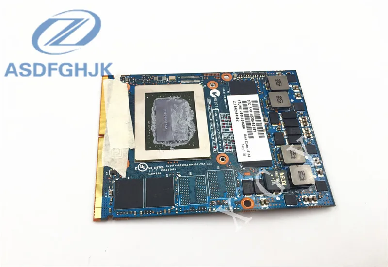 V000280680 FOR Toshiba for QOSMIO X875 X870 X775 X770 graphics card 6050A2494B01-VGA-A02 N13E-GS-LP-A1 GTX 670M VGA Video Card