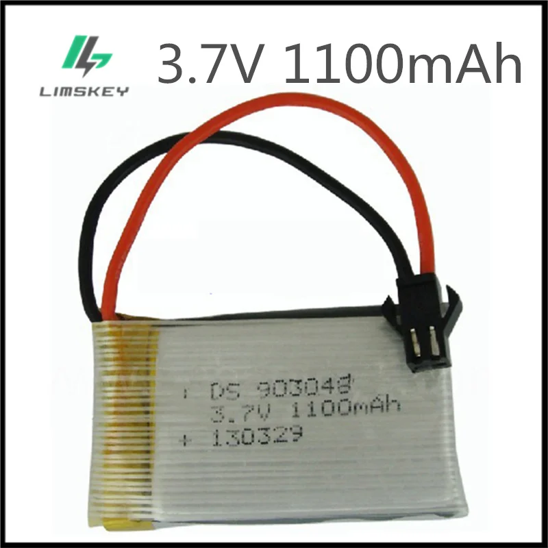 3.7V 1100mAH Lipo Battery For Remote Control Helicopter batteries 3.7V 1100mah lipo battery SM plug Li-po battery 903048