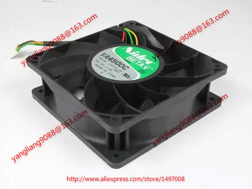 

Nidec V35141-35 INV1 DC 12V 2.2A 4-wire 5-pin 120x120x38mm Server Cooling Fan