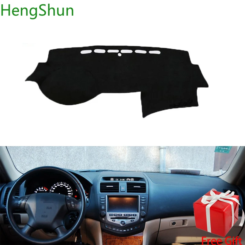 

Для Honda Accord 2004 2005 2006 2007, Стайлинг автомобиля, коврик для приборной панели, наклейка на приборную панель, солнцезащитный козырек, чехол для приборной панели, ковер