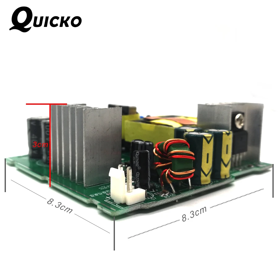 QUICKO New Arrival T12 Power Supply 24V 108W 4.5A for OLED LED soldering station DIY KITS OLED STC Digital Electric Controller