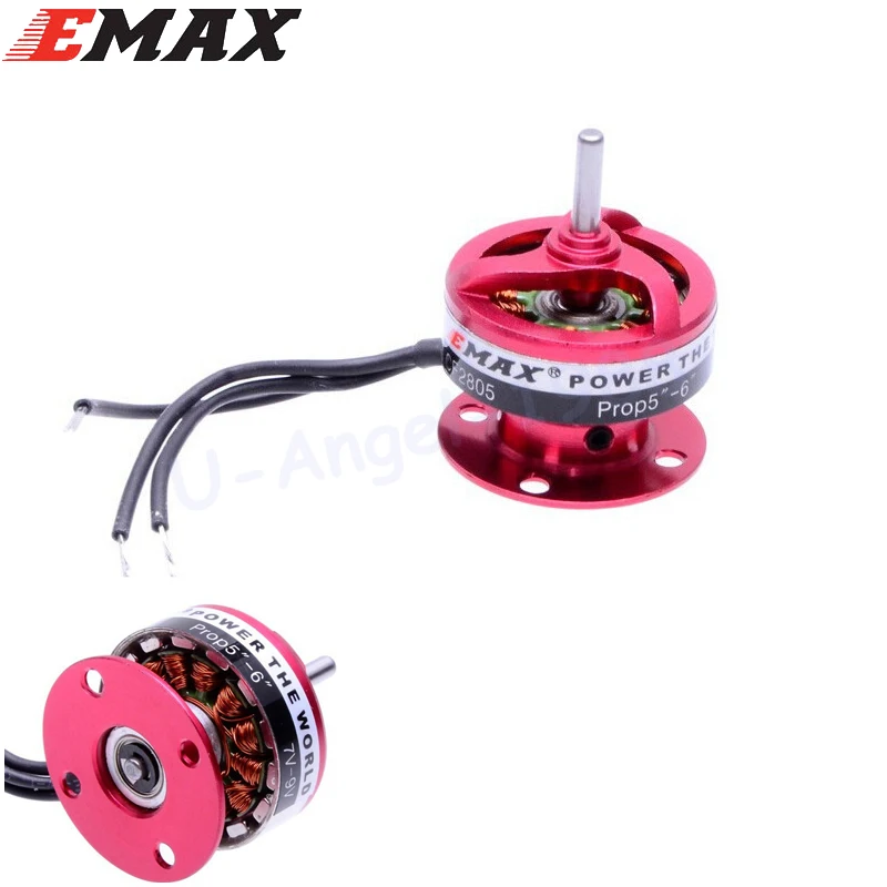 EMAX CF2805 2840KV 2S Moteur Brushless Extérieur, Diamètre d'Arbre 3mm, 2840 tr/min, Avion, Hélicoptère, Quadcopter, Drone FPV