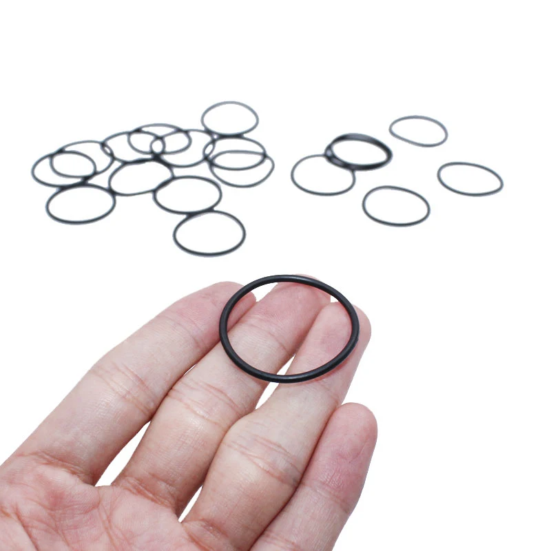 Anello di gomma 20 pz/lotto NBR guarnizione o-ring spessore 2mm OD42/43/45/46/47/48/49/50*2mm guarnizione o-ring guarnizioni anello in Nitrile