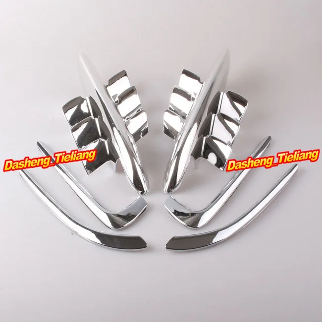 Fairings Premier Shark Gills For Honda Goldwing GL1800 2001 2002 2003 2004 2005 2006 2007 2008 2009 2010 2011 Chrome