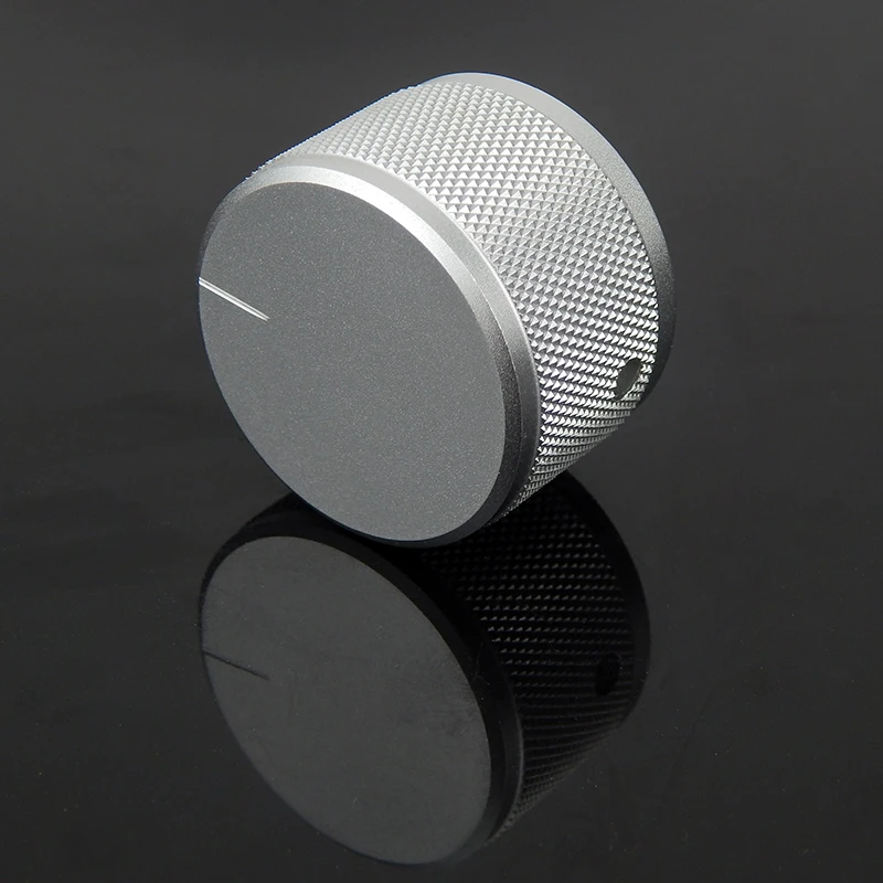 Алюминиевая ручка громкости 1 шт. диаметр 38 мм высота 25 мм усилитель Потенциометр ручка