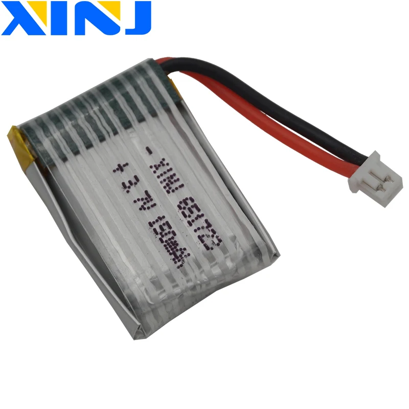2 قطعة 3.7 فولت 150 مللي أمبير 0.555Wh 20C بطارية بوليمر لي 651723   JST-XH 1.25 لطائرة JRC H20 H36 NH010 بدون طيار كفاءة صغيرة بأربعة محاور