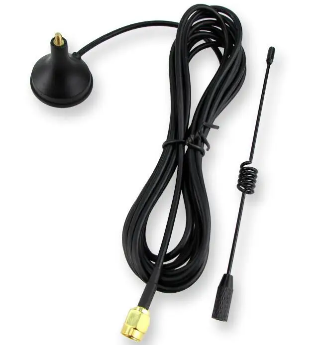 

800-2500mhz ultra UHF cable antenna vertical Polarization antenna isotropic omnidirectional antenna with SMA connector