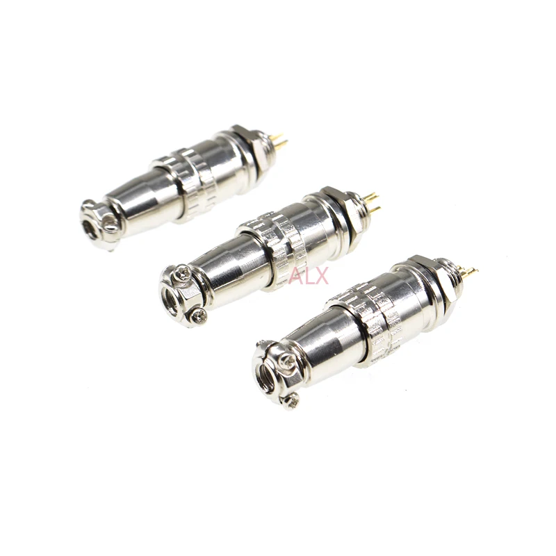 1pcs XS9 9MM aviation plug socket push-pull circular quick connector male socket & female plug 2/3/4/ pin Mount wire connector image 3