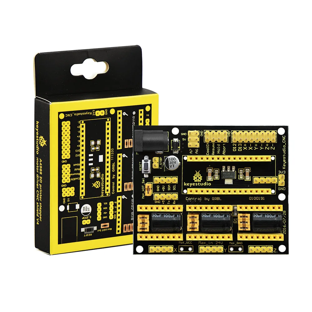 Płytka Keyestudio CNC Shield V4.0 dla Arduino Nano