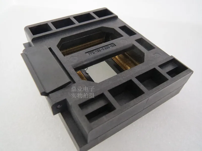 

FPQ-196-0.635-03 CQFP196 Burn-in Socket gold plating IC testing seat Test Socket test bench