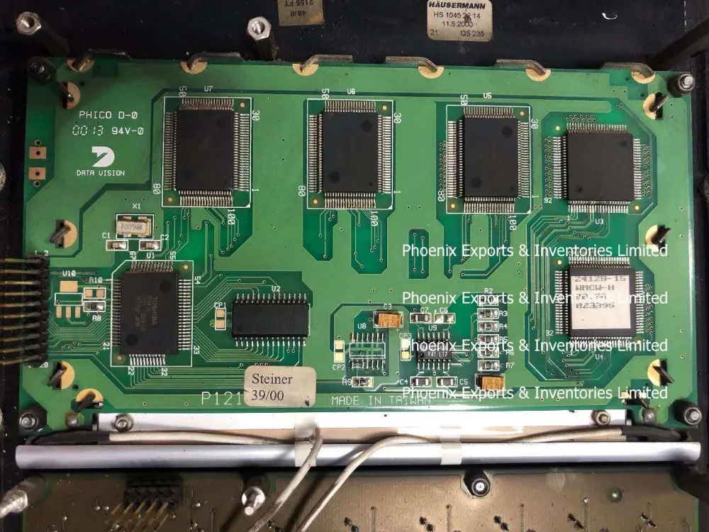 شاشة LCD جديدة تمامًا لـ 24128-15 WMCW-H PHICO D-0 94V-0 رؤية البيانات ستينر P121 24128 15