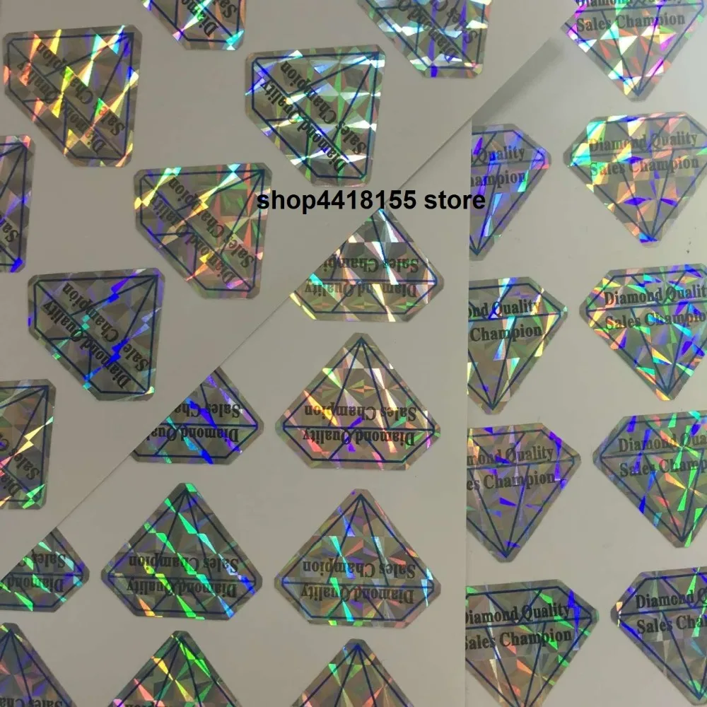 Customized diamond sticker,wedding sticker Customize Personalised stickerOriginal Authentic label Seals tags Decal free shipping