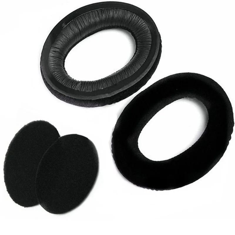 1 pair Headphone Ear Pads Velour Earpads Pillow + Headband Ear Pads Cushions For sennheiser HD555 HD595 HD518 HD558 Headphones