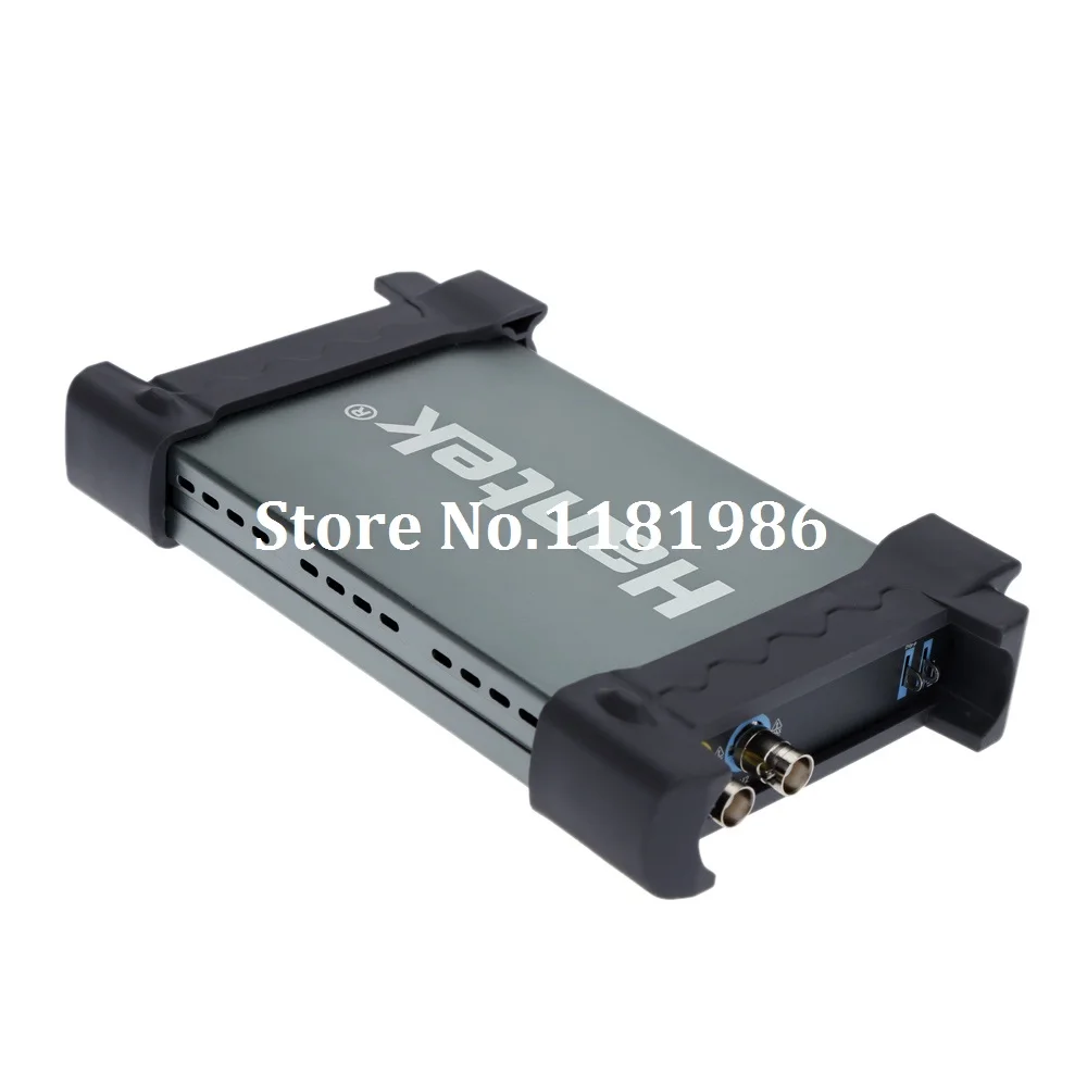 Hantek-osciloscopio analógico 6022BE, 20MHz, 48 MS/s, 2 canales, osciloscopio USB para PC