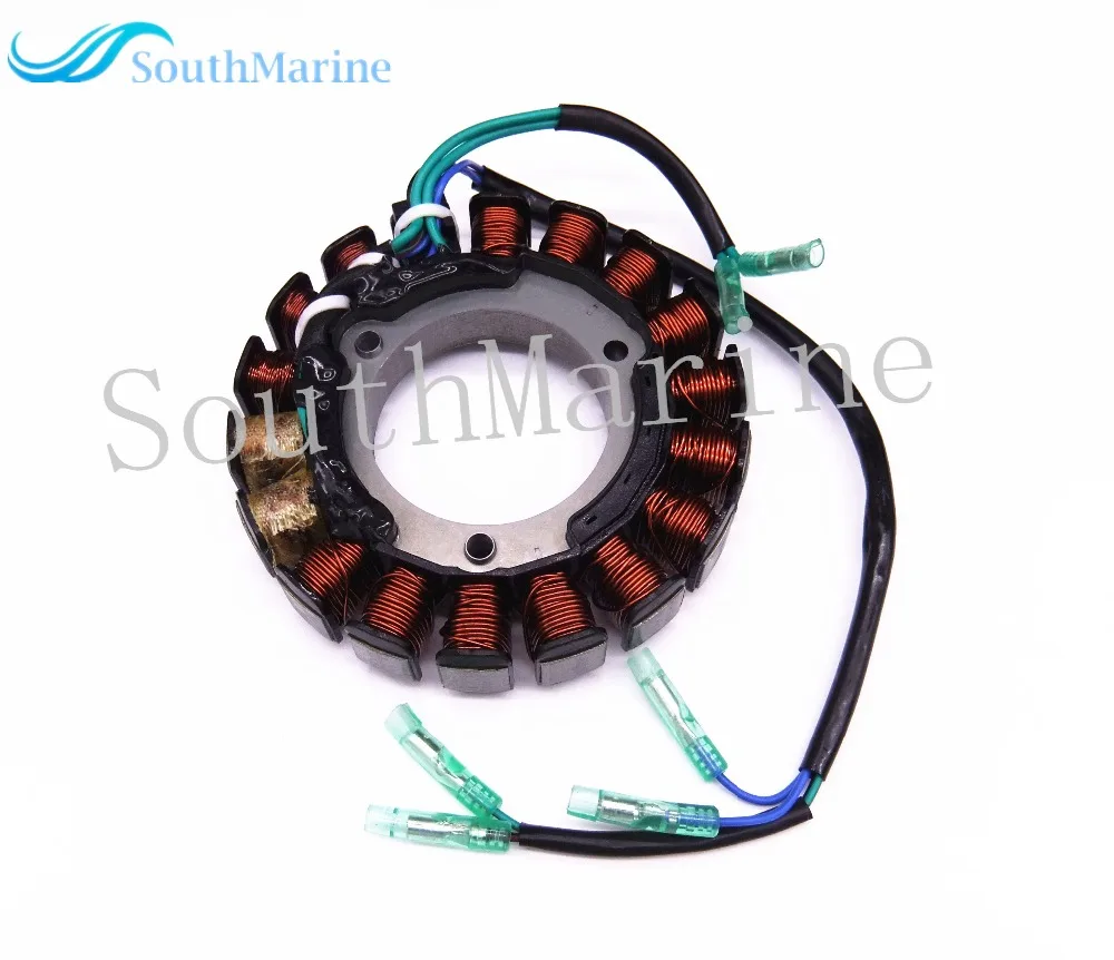 6AH-85510-00 Stator Assy for Yamaha 4-Stroke 15hp 20hp F15L F15S F20S F15C F20E F20P F20M Outboard Engine 2006 and Later