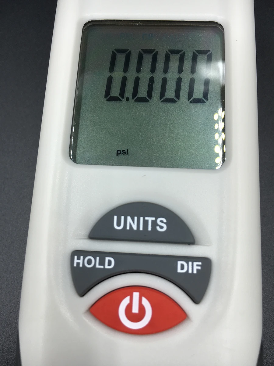 Manómetro Digital de HT-1890, medidor de presión de aire, diferencial de presión de aire, LCD de alto rendimiento, retención de datos 55H2O A + 55H2O