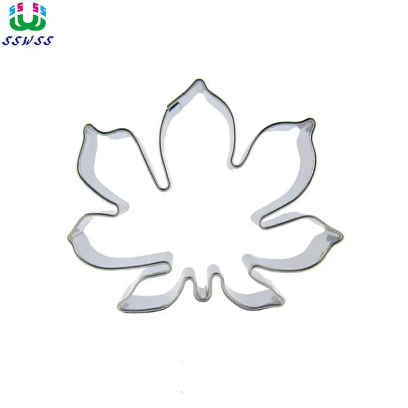 Iceberg Lotus Flowers Shape Cake Decorating Fondant Cutters Tools,Cookie Biscuit stainless steel Baking Molds,Direct Selling