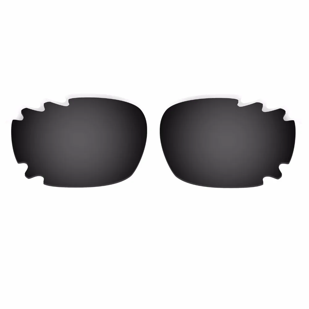 HKUCO For Jawbone Vented Sunglasses Polarized Replacement Polarized Lenses Black/Transition Photochromic（Non-Polarized）2 Pairs