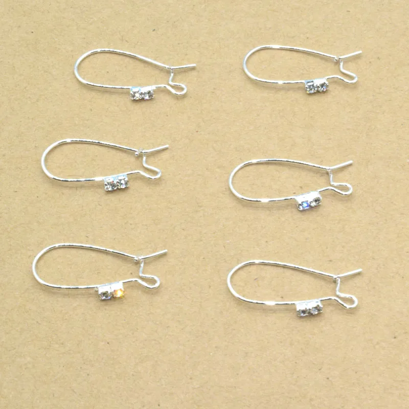 10PCS New 11 * 26MM long crystal shape earrings accessories DIY jewelry jewelry wholesale handmade products ladies holiday gift