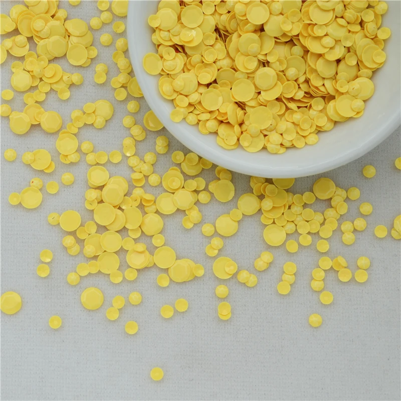 25g/lot 3/5mm Solid Color No hole sequins for craft for diy wedding embelishment garment sewing accessory DIY