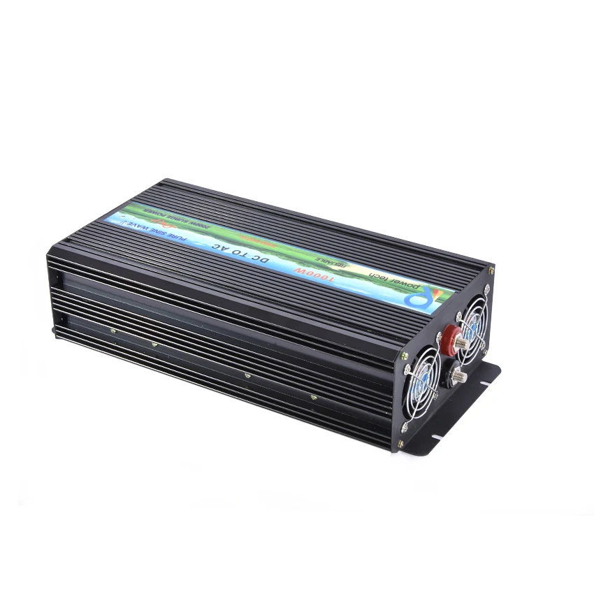 RBP-1000S 1000W 12V/24V/36V/48V/60V to 220V Pure Sine Wave Inverter Converter Home Power Supply Solar Power Generator Inverter