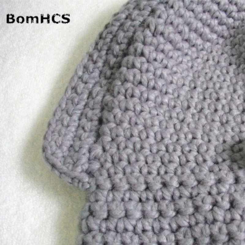 BomHCS Men\'s Warm Cable Handmade Knitted Beanie Warrior Helmet Hat Cap with Mask