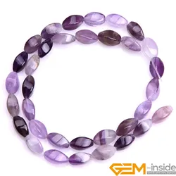 twist Amethysts beads natural stone beads DIY loose beads for bracelet or necklace making strand 15 inches 38cm wholesale !