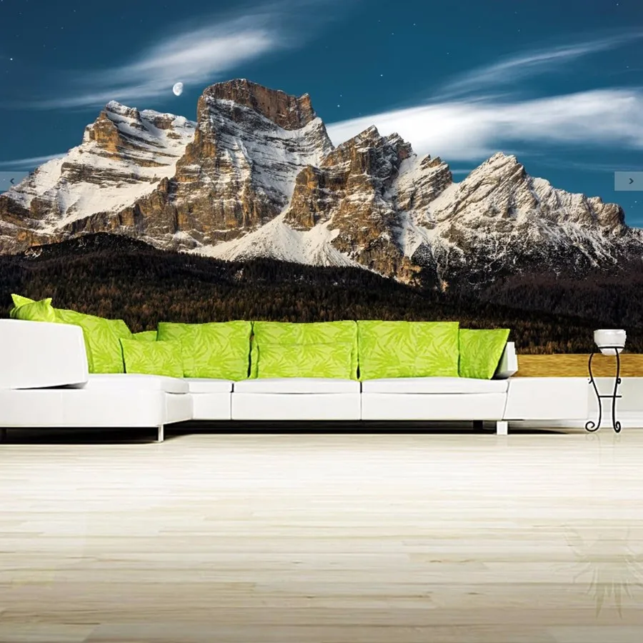 Custom scenery mural,Mountains Italy Veneto Nature wallpaper, hotel living room sofa TV background bedroom 3d wallpaper