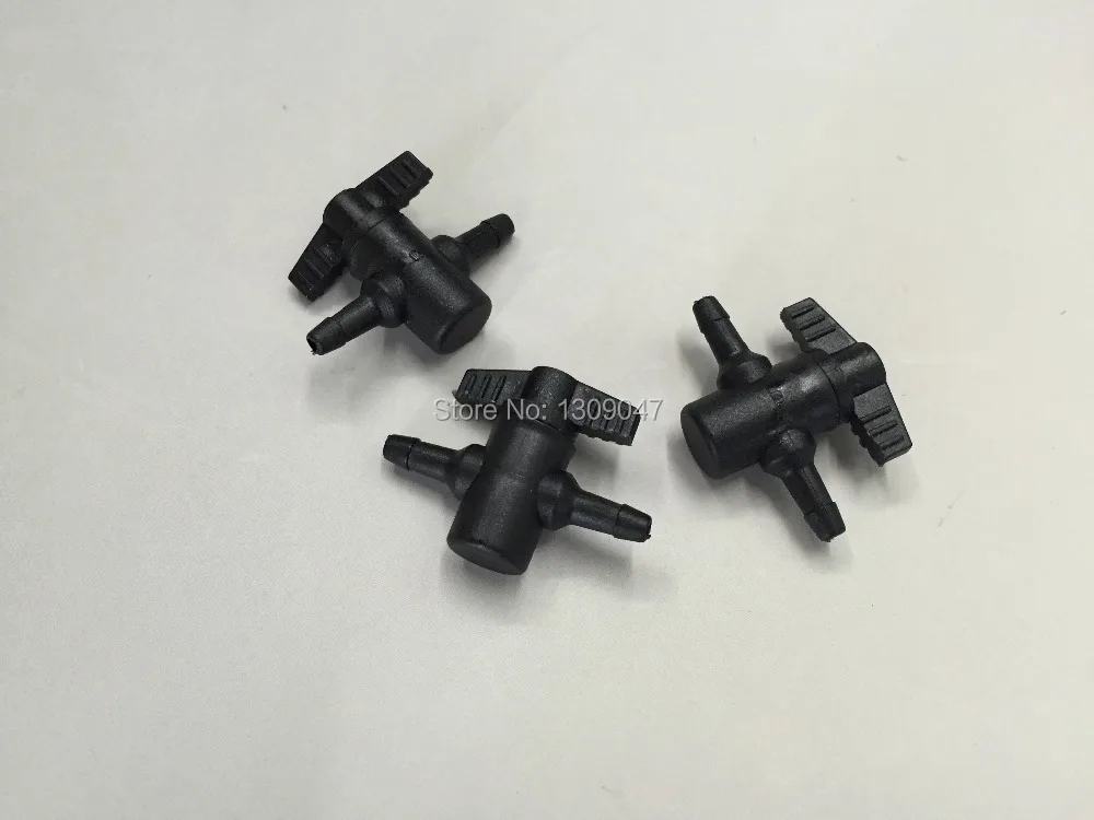 Good quality 10pcs UV printer parts bulk ink system ink tube connector UV inks switch use for ink tube