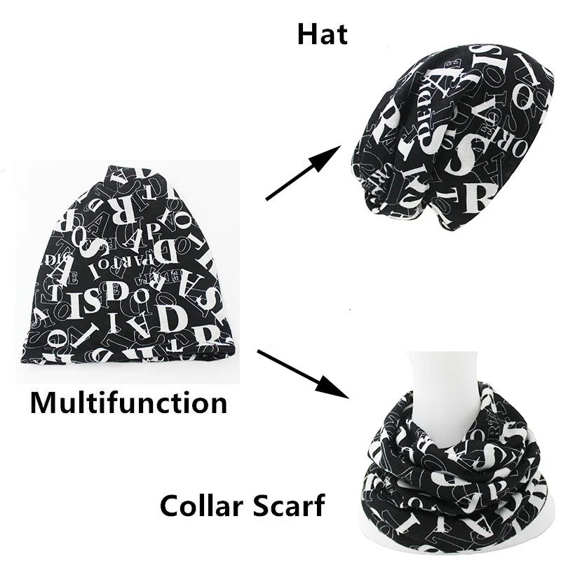 LOVINGSHA Brand Autumn Winter Hats For Women Letter Design Hip-hop Ladies hat Skullies And Beanies Men Hat Unisex HT023