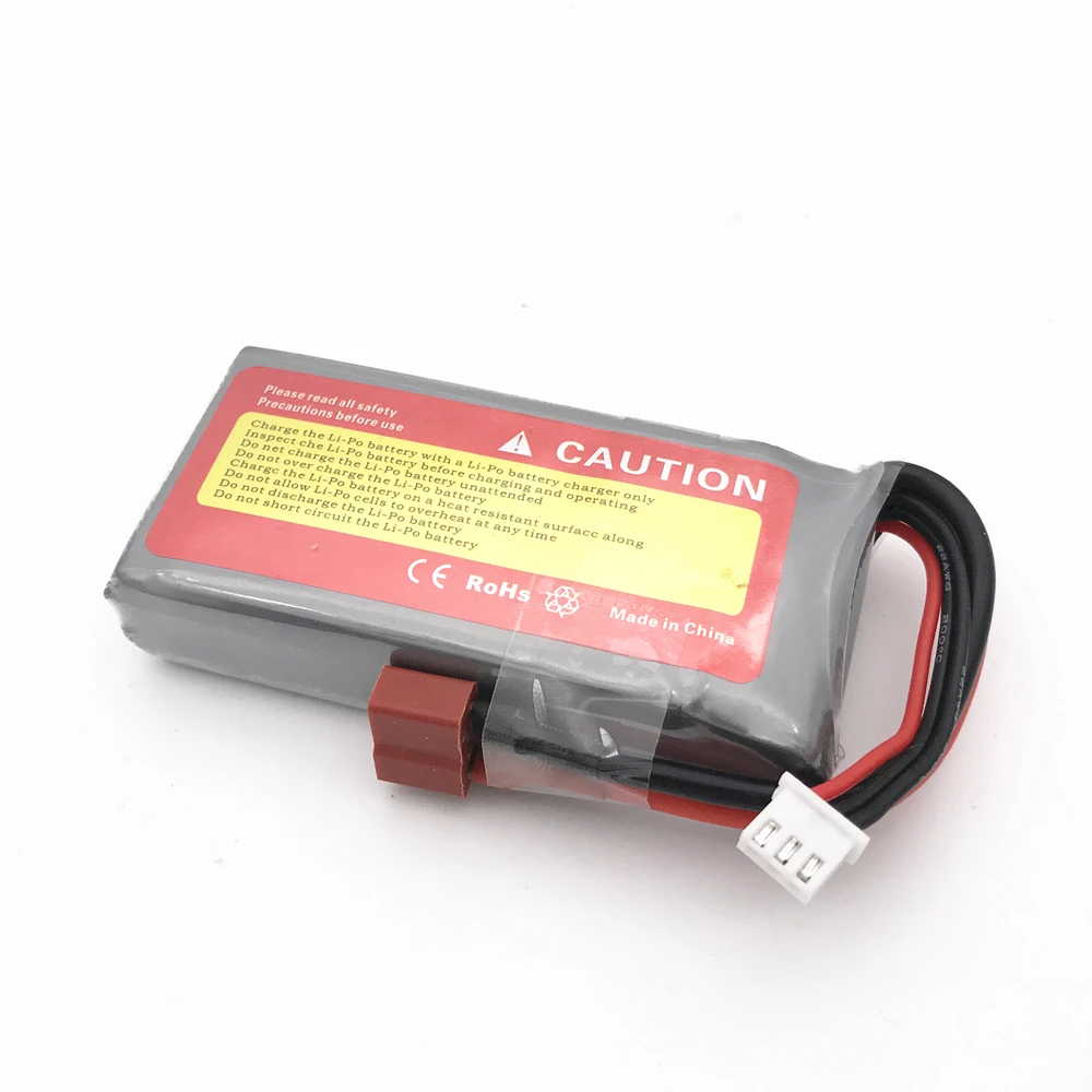 2PCS Hobby Hub RC Lipo Battery 2s 7.4V 2700mAh 40C Max 60C For Wltoys 12428 12423 RC Car feiyue 03 Q39 Upgrade parts Battery